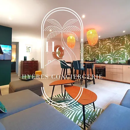 Apartment Le Bois D'olivier T2 A Giens Clim Wifi Parking By Hc *